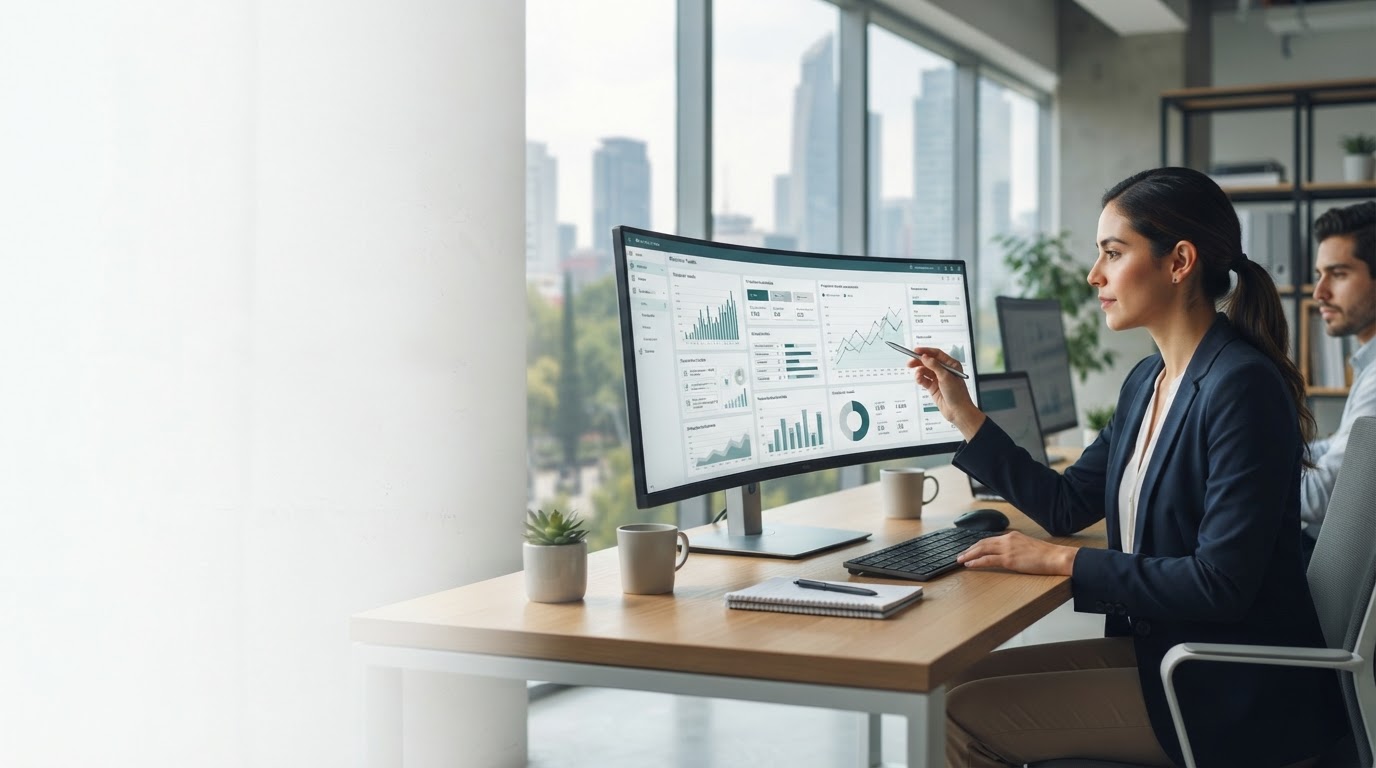 Arvelantis AI panel de análisis predictivo utilizado para decisiones de inversión